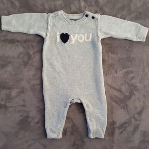 Baby Gap I (heart) You Sweater Outfit